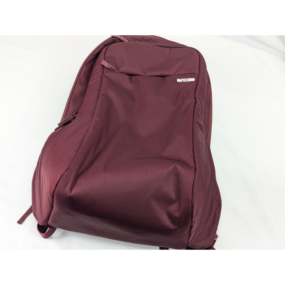 Incase ICON Laptop Backpack‎ Multiple Compartments Red Travel School Outdoor